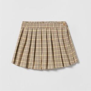 Zara kids, panel pleated skirt, 12-18 M